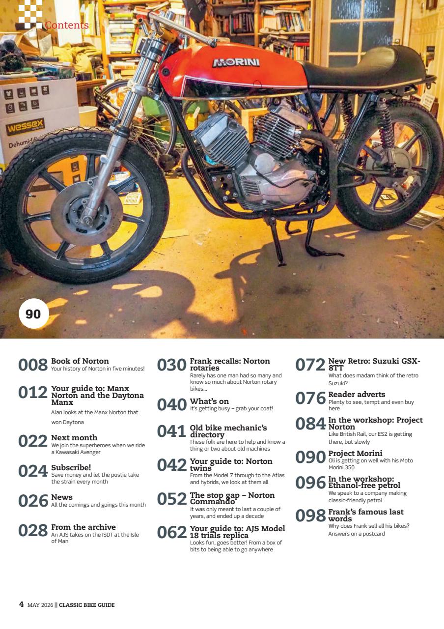 Classic Bike Guide Preview Pages