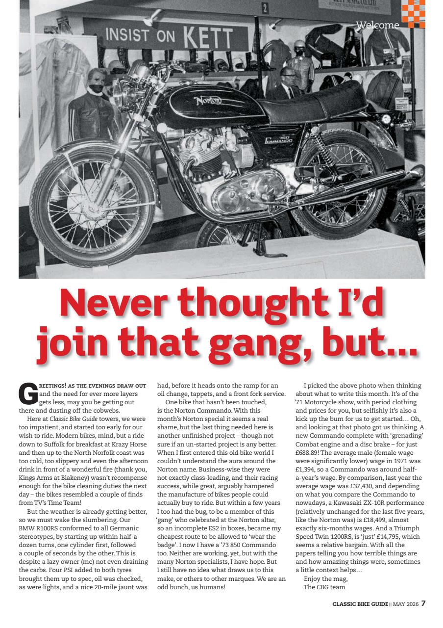 Classic Bike Guide Preview Pages