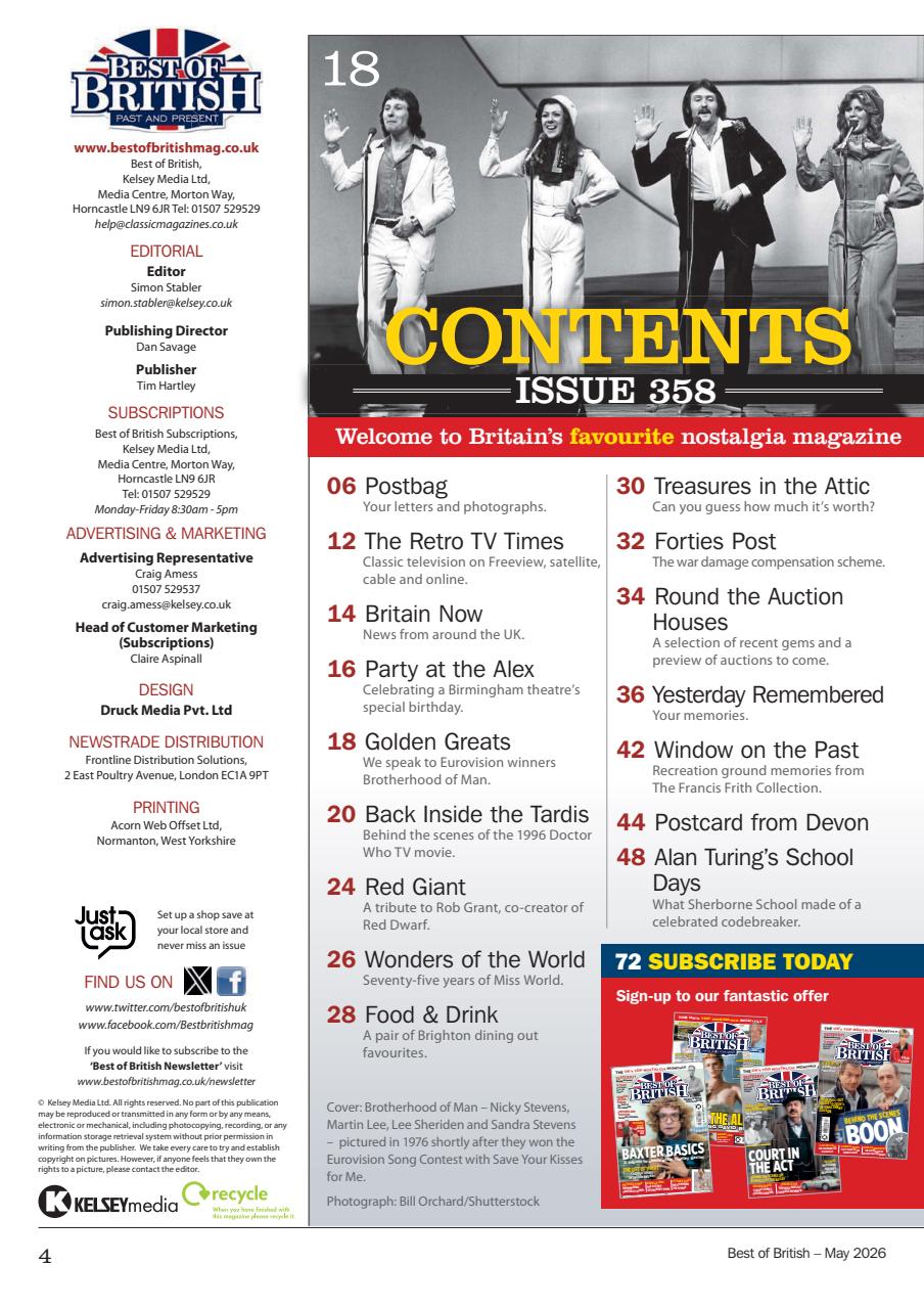 Best of British Preview Pages