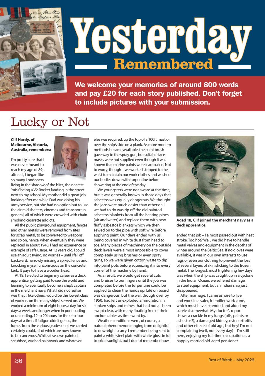 Best of British Preview Pages