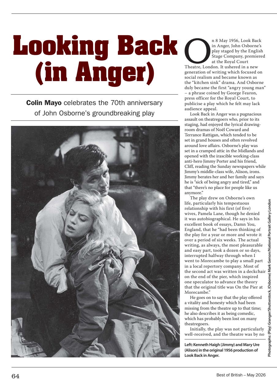 Best of British Preview Pages