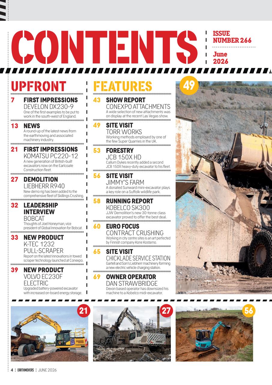 Earthmovers Preview Pages