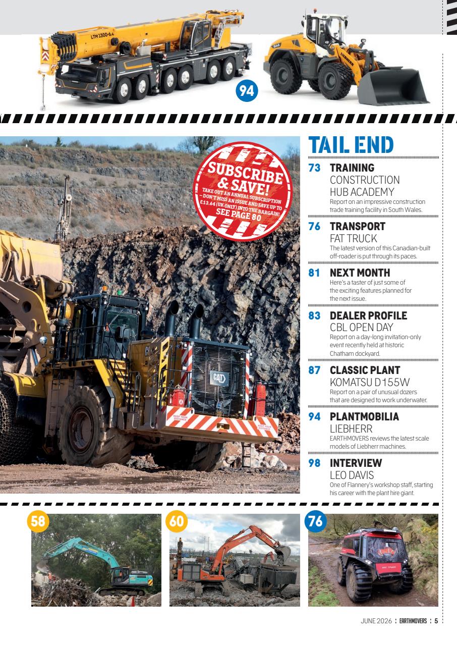 Earthmovers Preview Pages