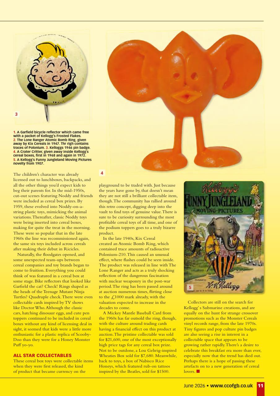 Collectors Gazette Preview Pages