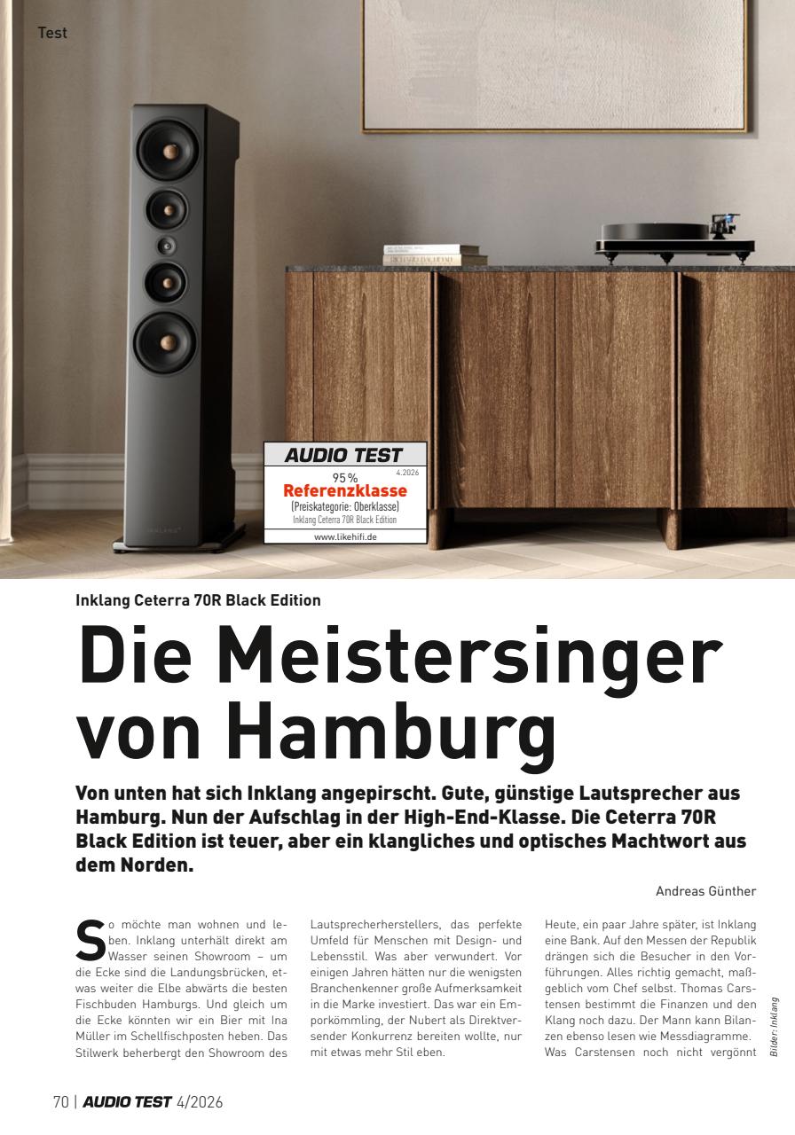 Audio Test Preview Pages