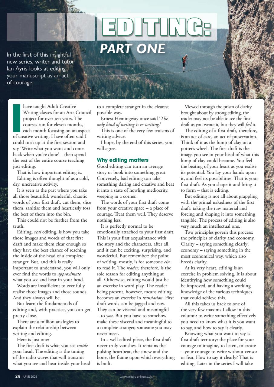 Writing Magazine Preview Pages