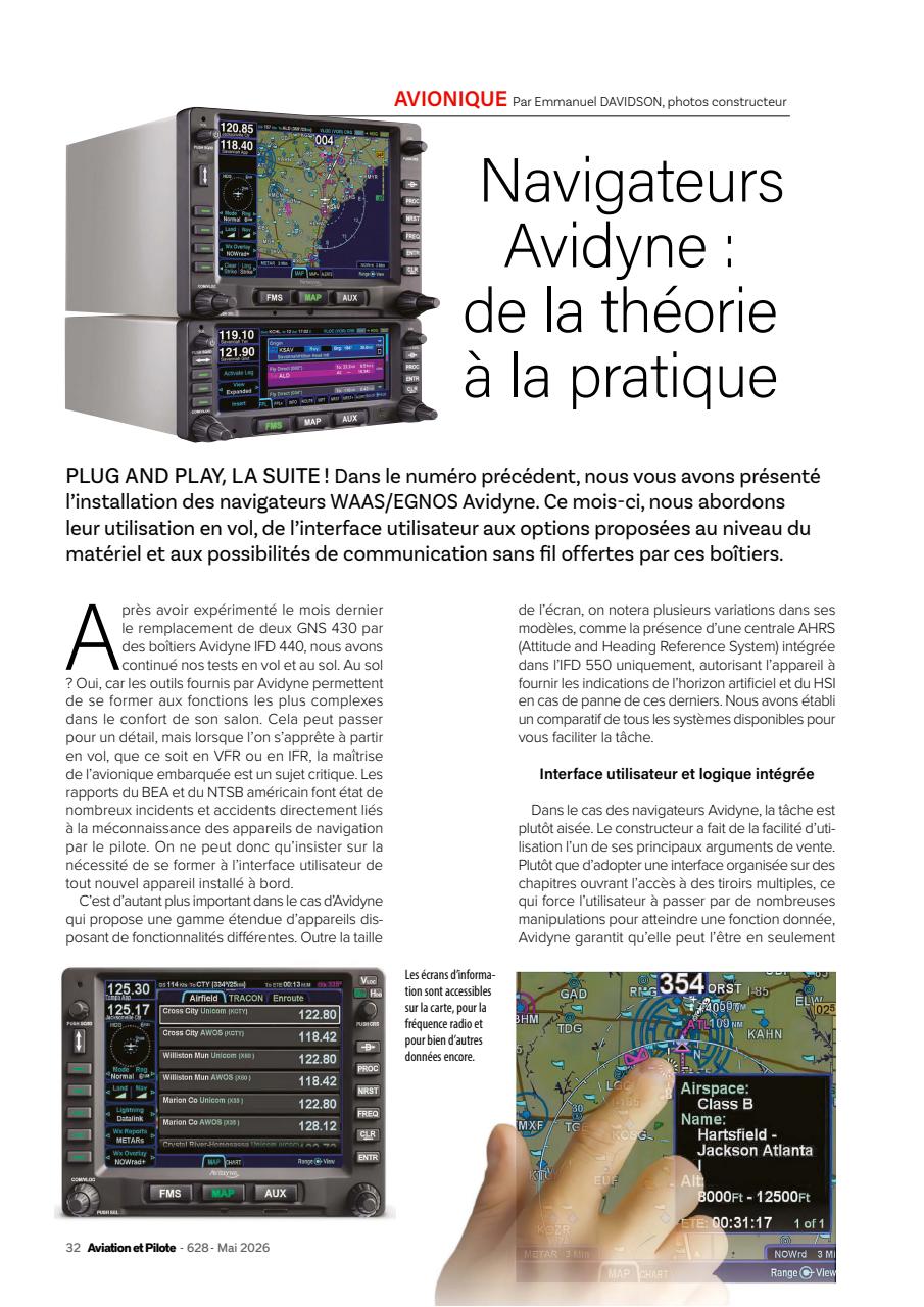Aviation et Pilote Preview Pages