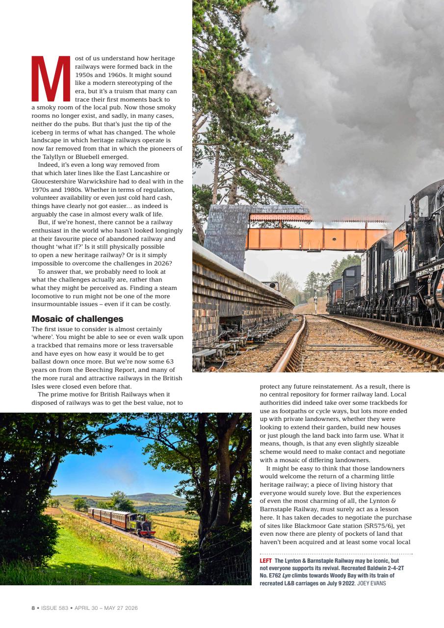 Steam Railway Preview Pages