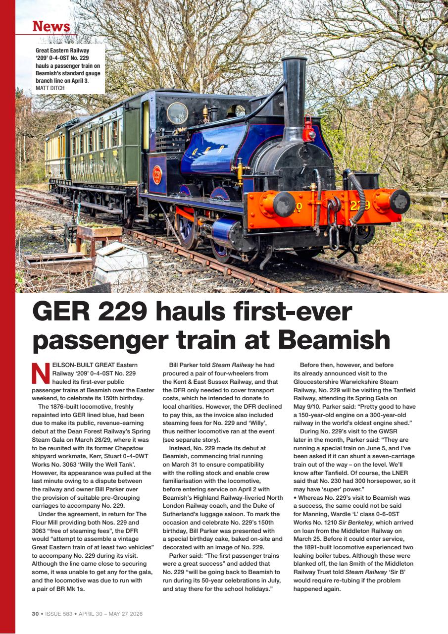 Steam Railway Preview Pages