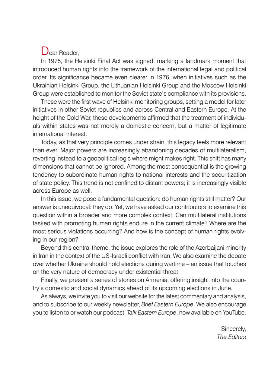 New Eastern Europe Preview Pages