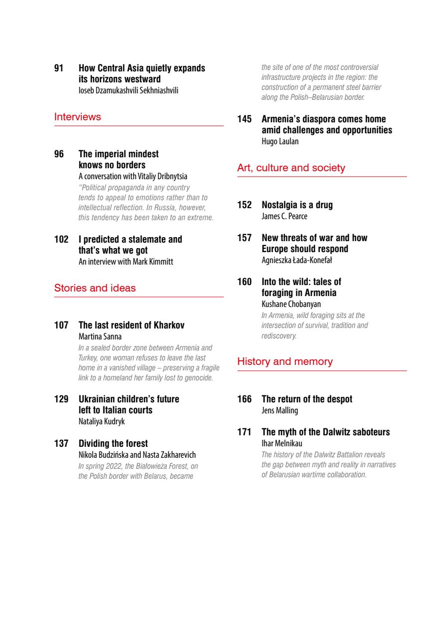 New Eastern Europe Preview Pages