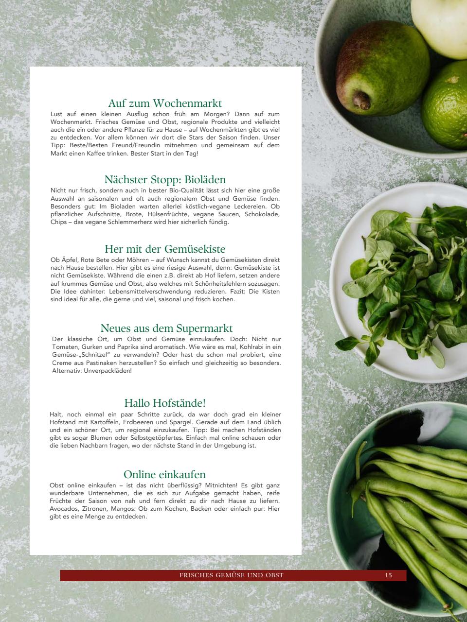 Vegan World Preview Pages