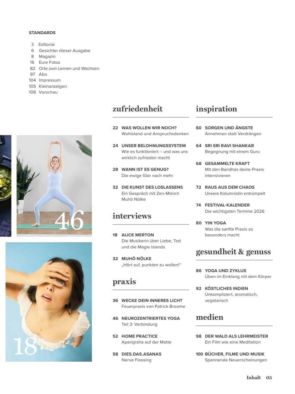 Yoga World Preview Pages