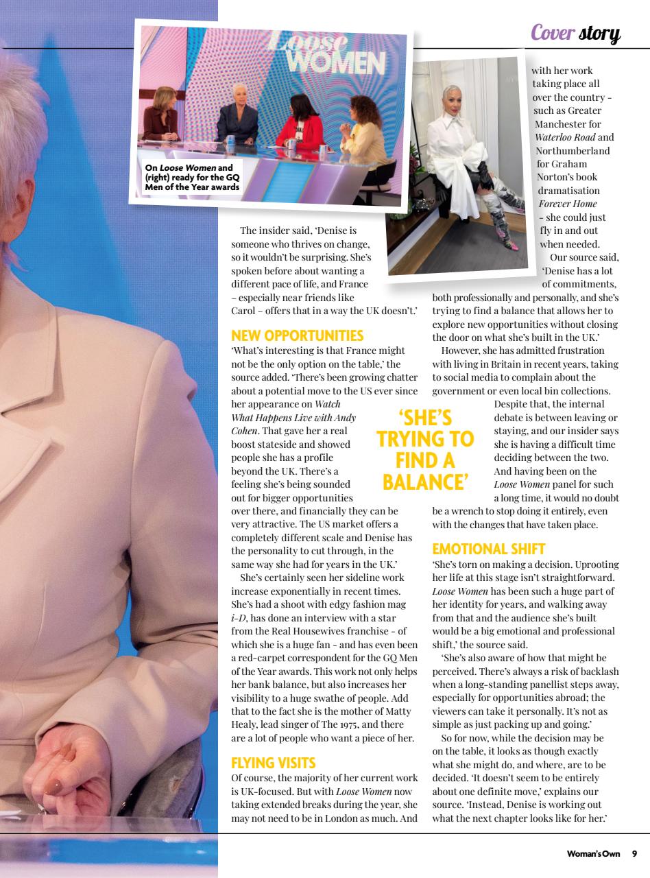 Woman's Own Preview Pages
