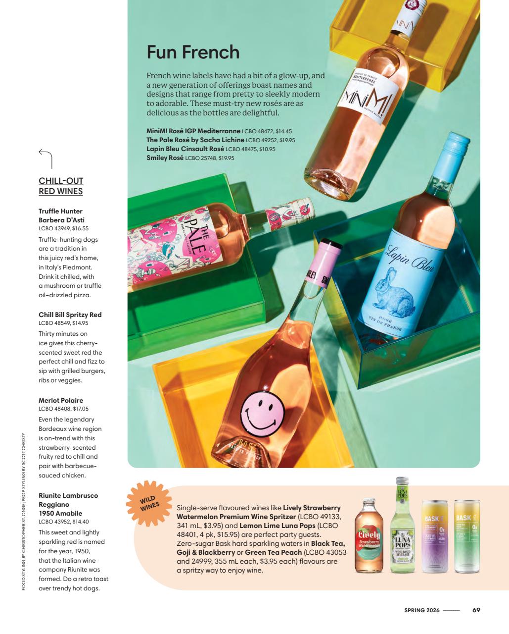 LCBO Food & Drink Preview Pages