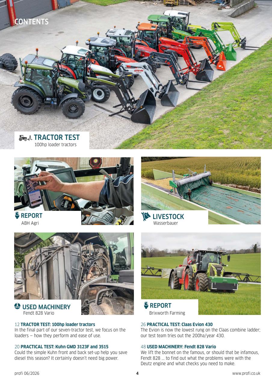 Profi International Preview Pages