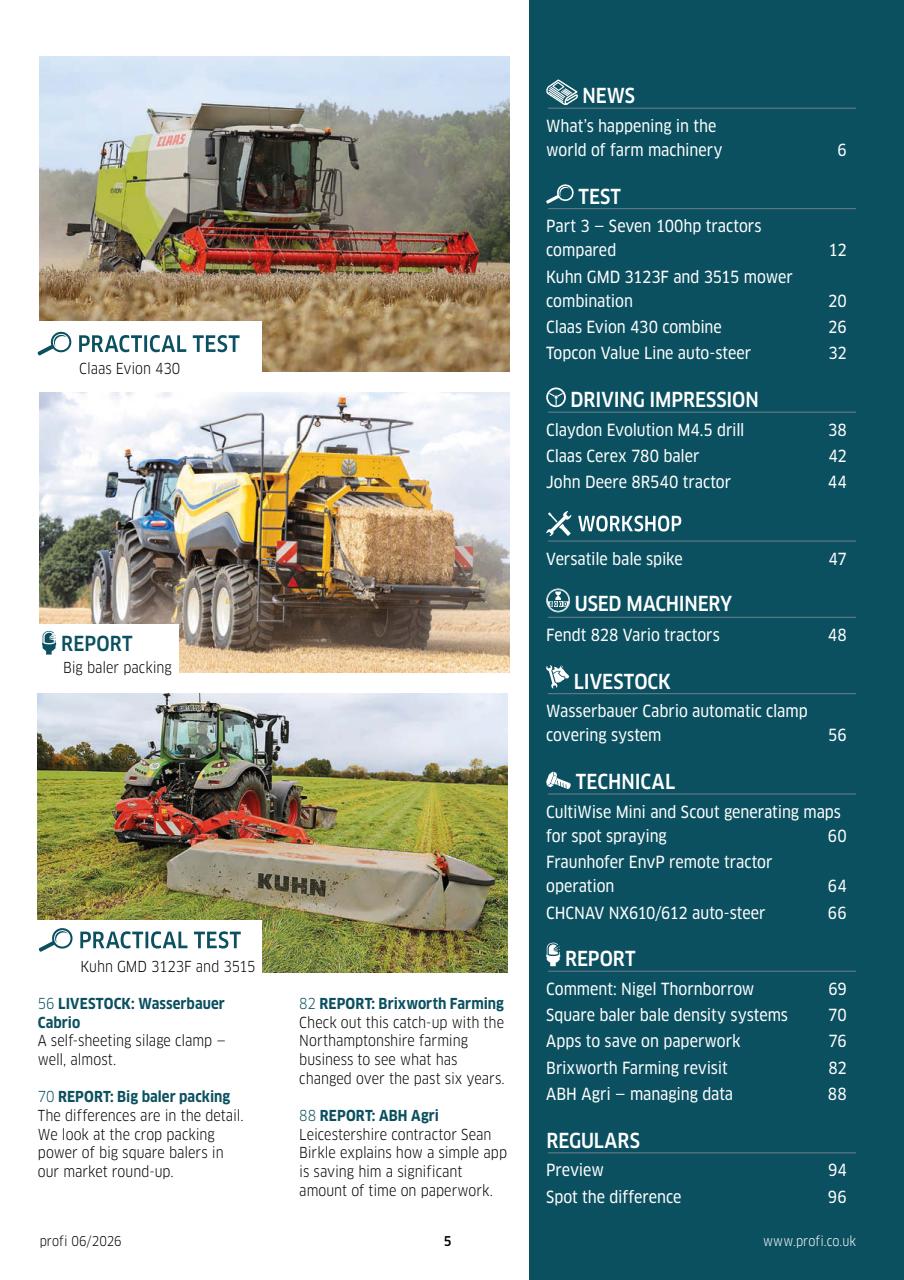 Profi International Preview Pages