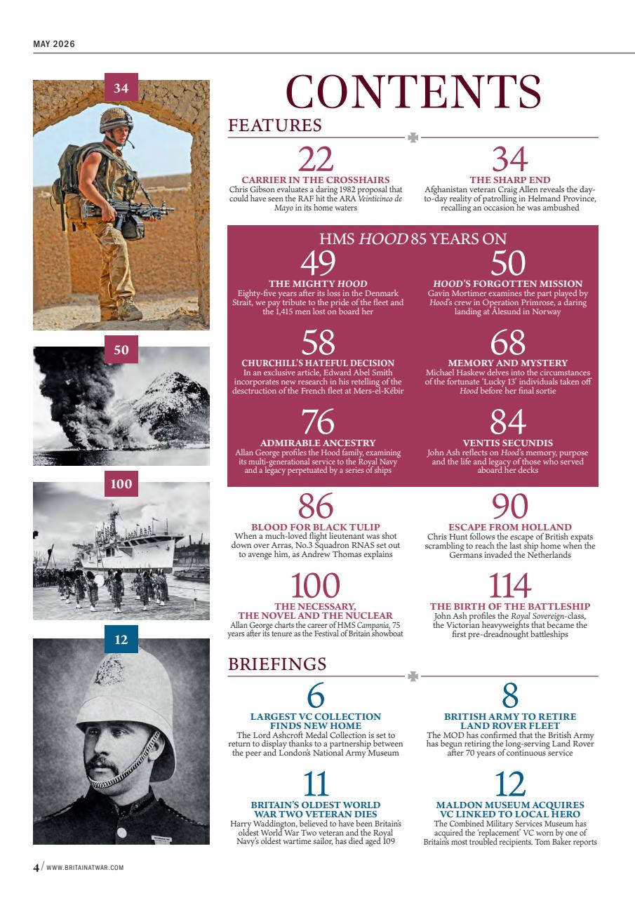 Britain at War Magazine Preview Pages