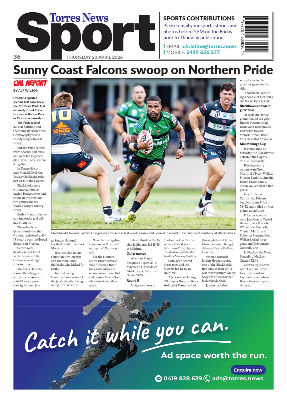 Torres News Preview Pages