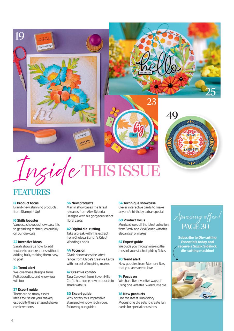 Die-Cutting Essentials Preview Pages