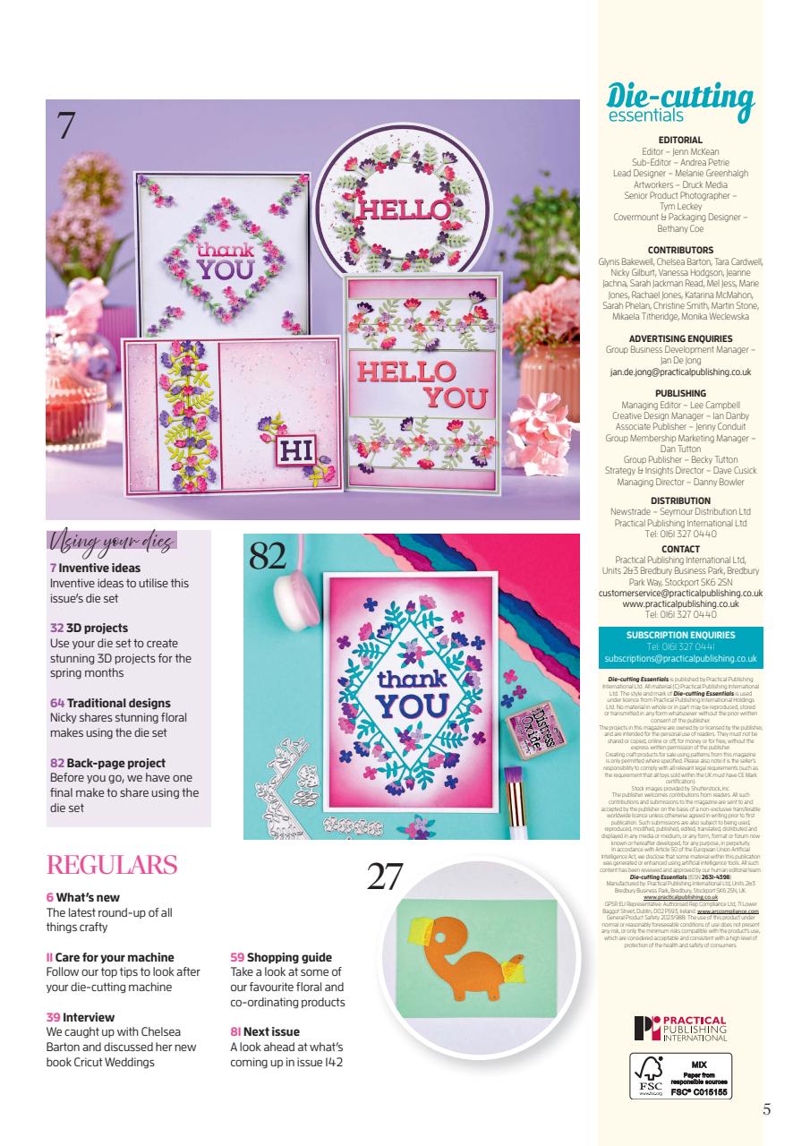 Die-Cutting Essentials Preview Pages