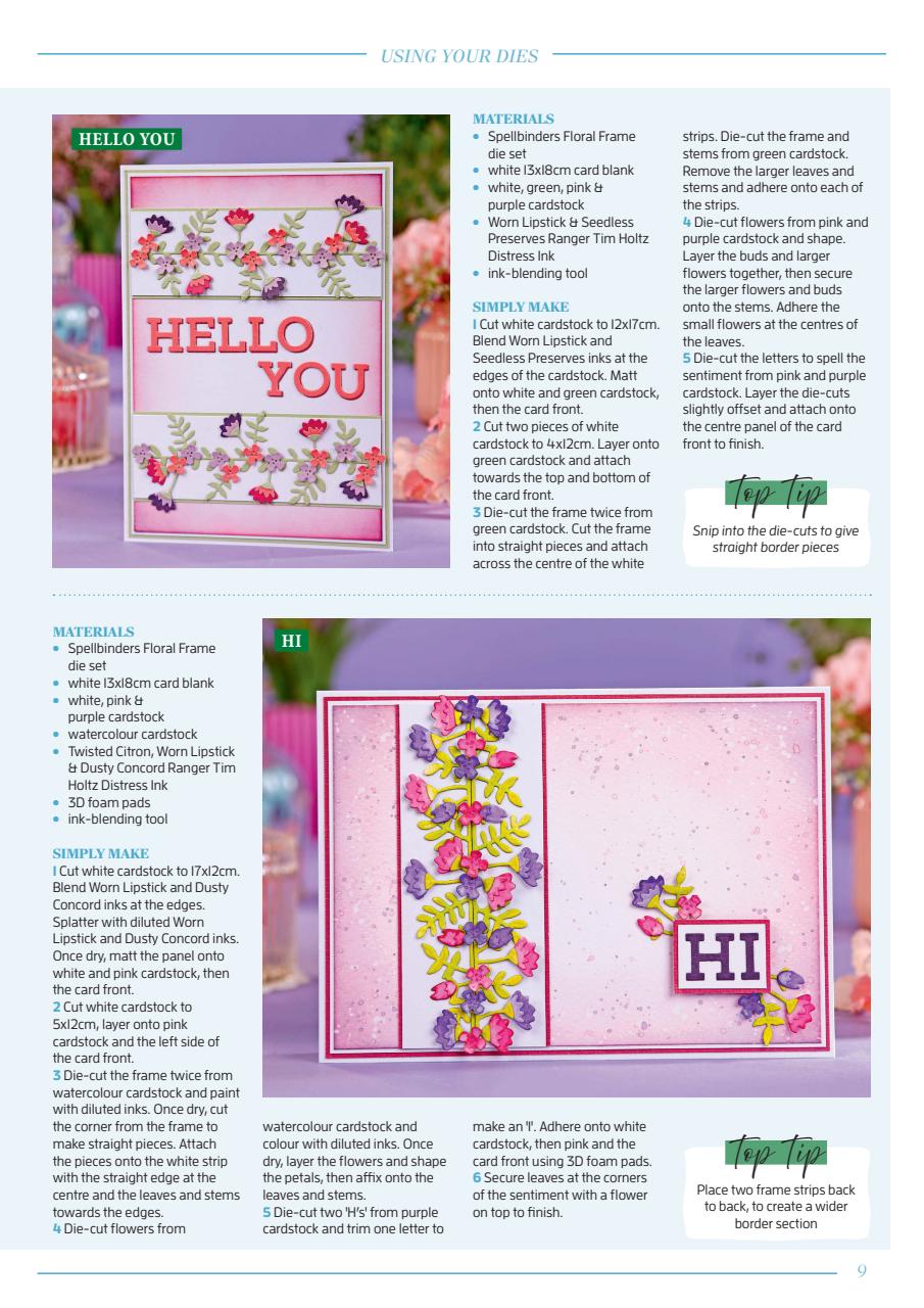 Die-Cutting Essentials Preview Pages