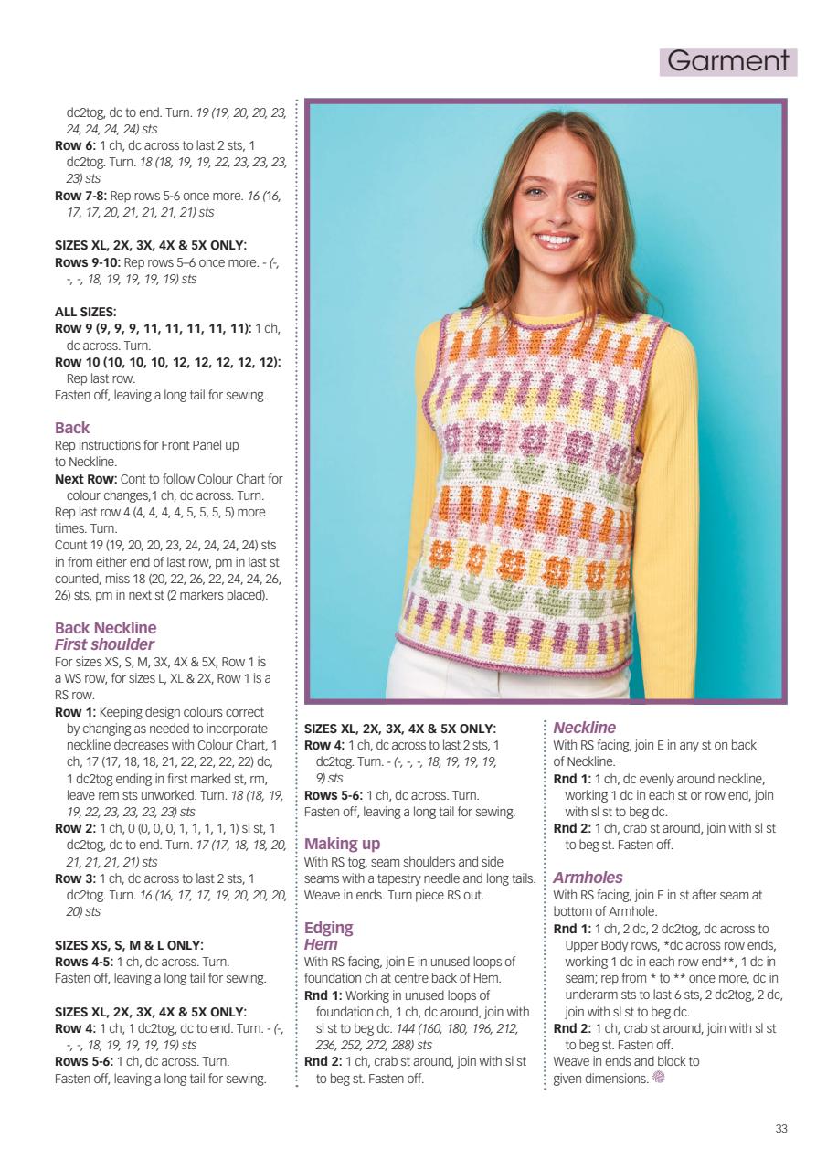 Crochet Now Magazine Preview Pages