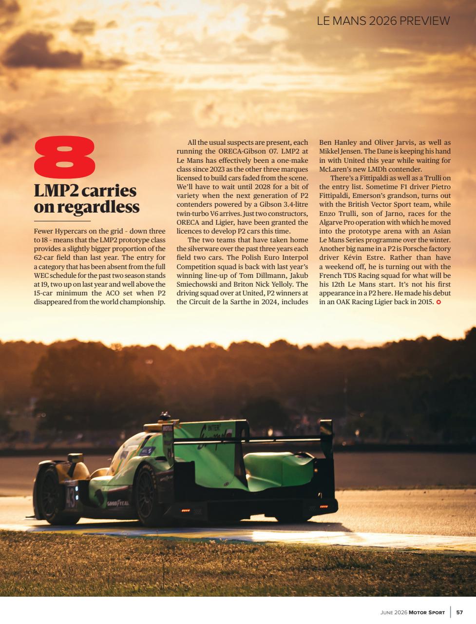 Motor Sport Magazine Preview Pages