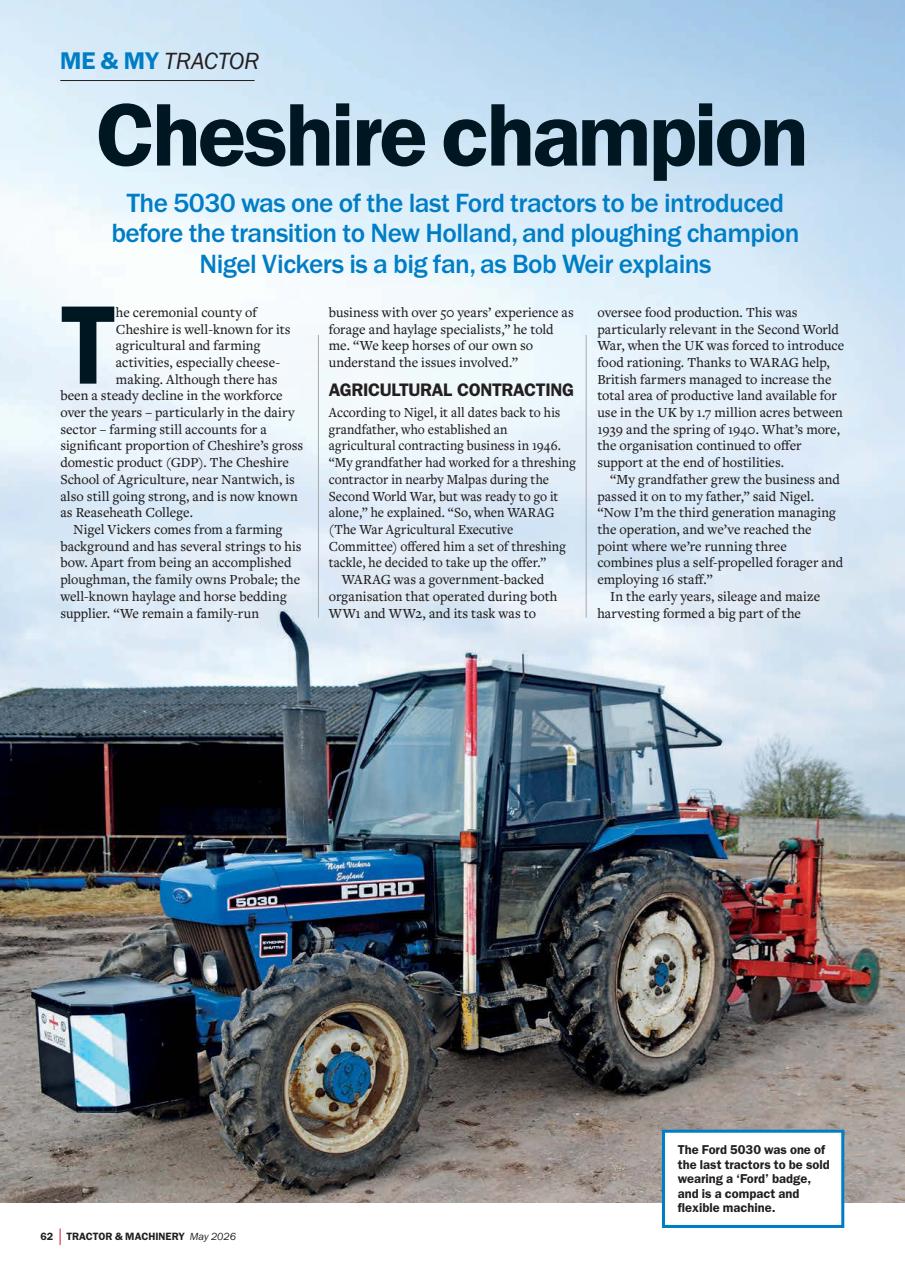 Tractor & Machinery Preview Pages