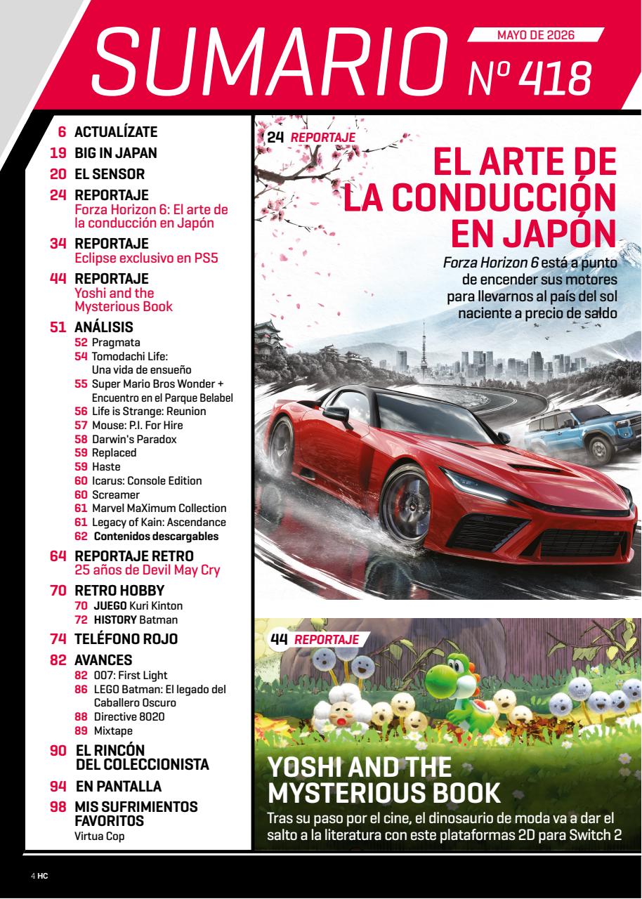 Hobby Consolas Preview Pages