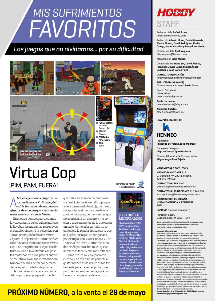 Hobby Consolas Preview Pages