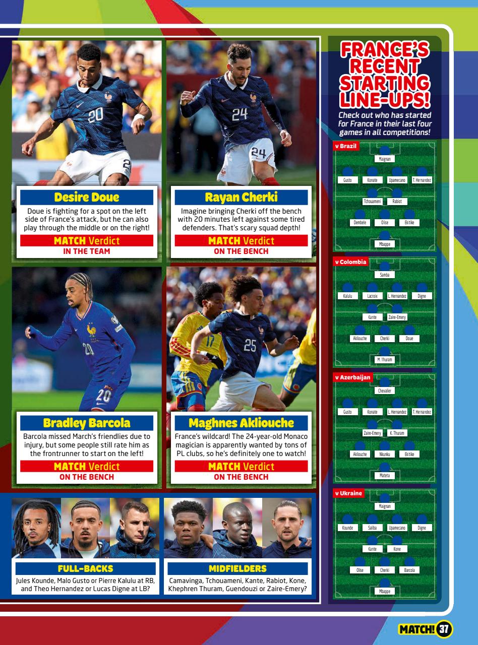Match Preview Pages