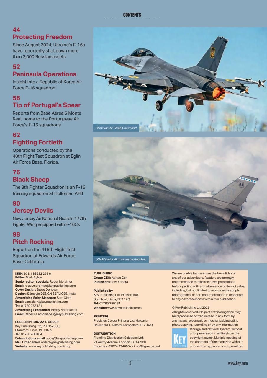 AirForces Monthly Preview Pages