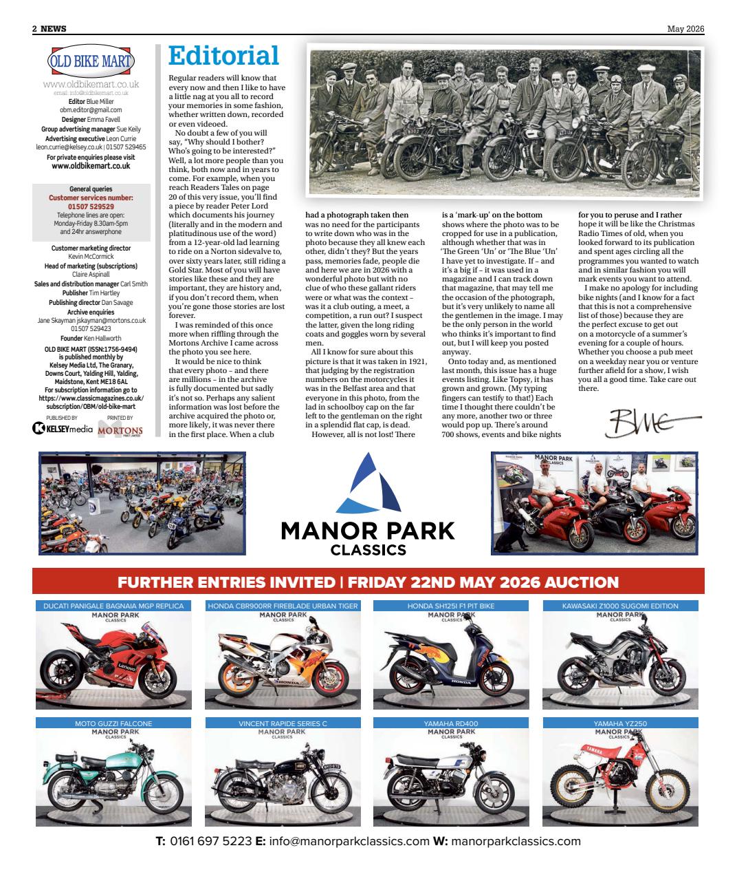 Old Bike Mart Preview Pages