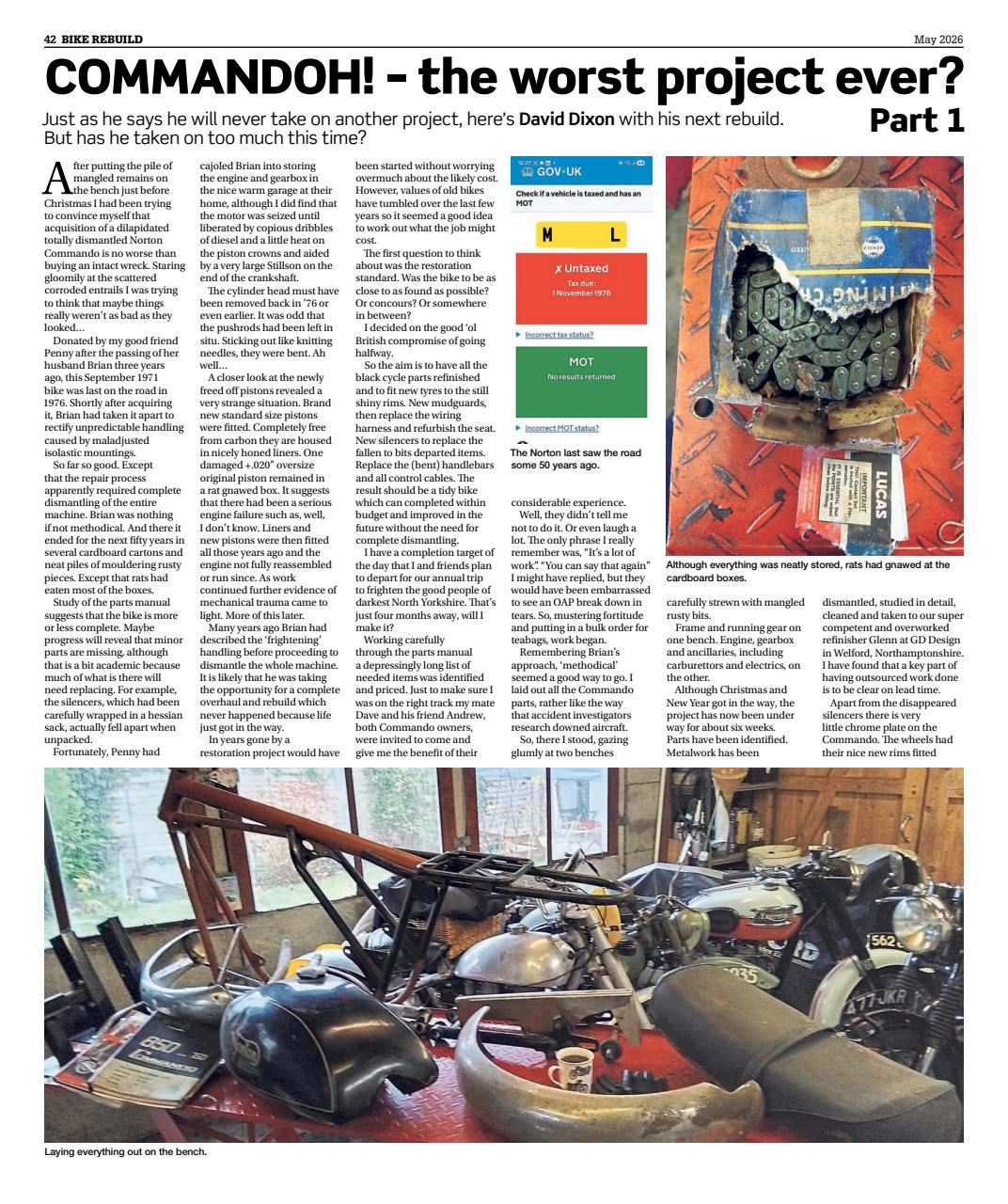 Old Bike Mart Preview Pages