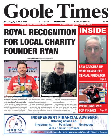 Goole Times issue April 23rd 2026