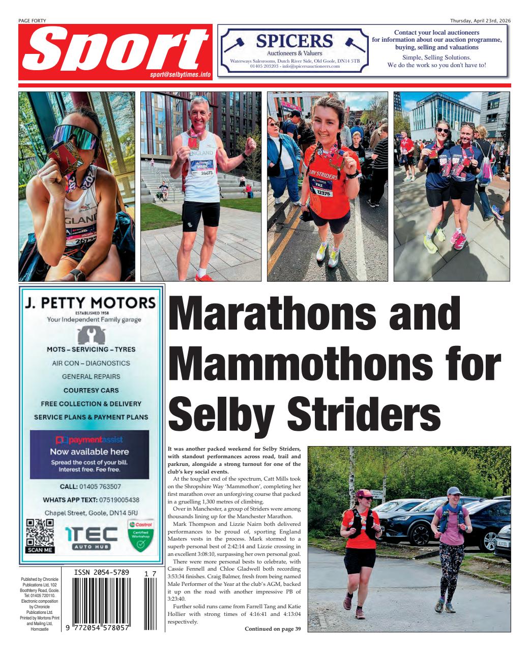 Selby Times Preview Pages