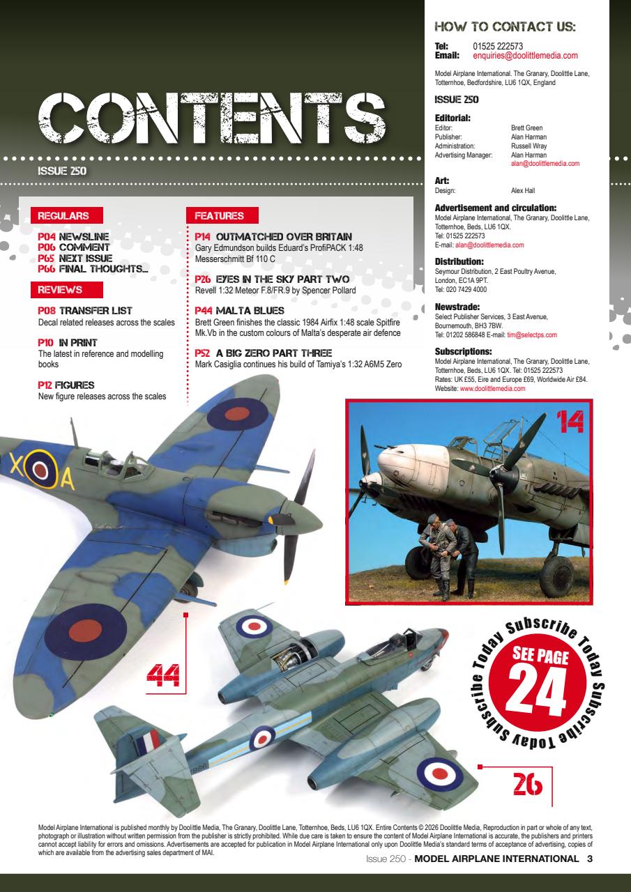 Model Airplane International Preview Pages