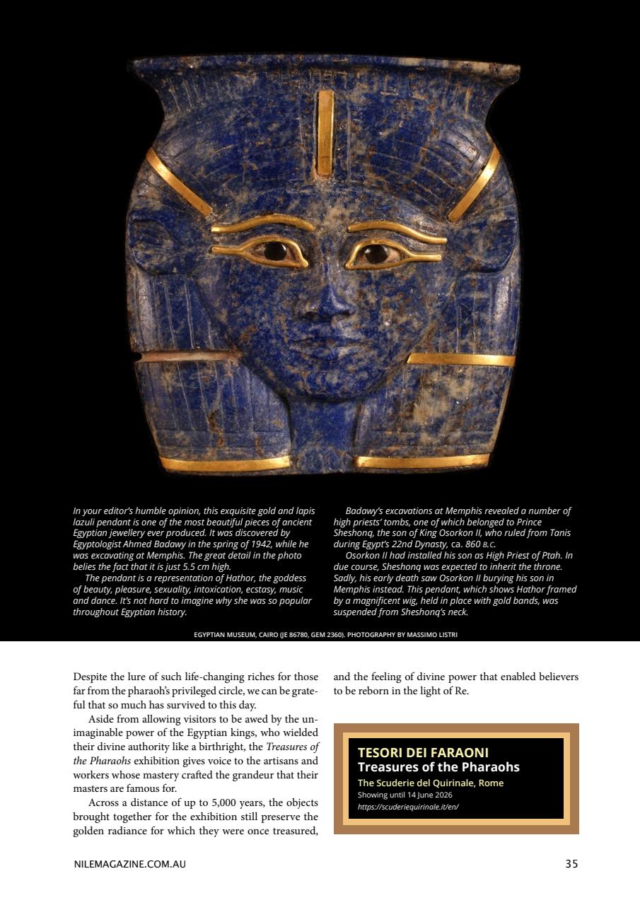 Nile Magazine Preview Pages