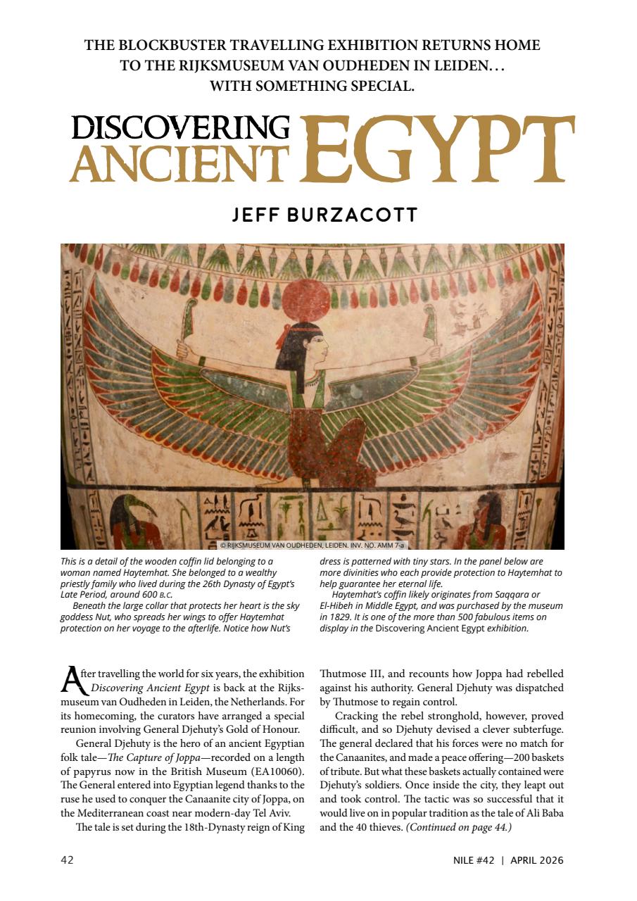 Nile Magazine Preview Pages