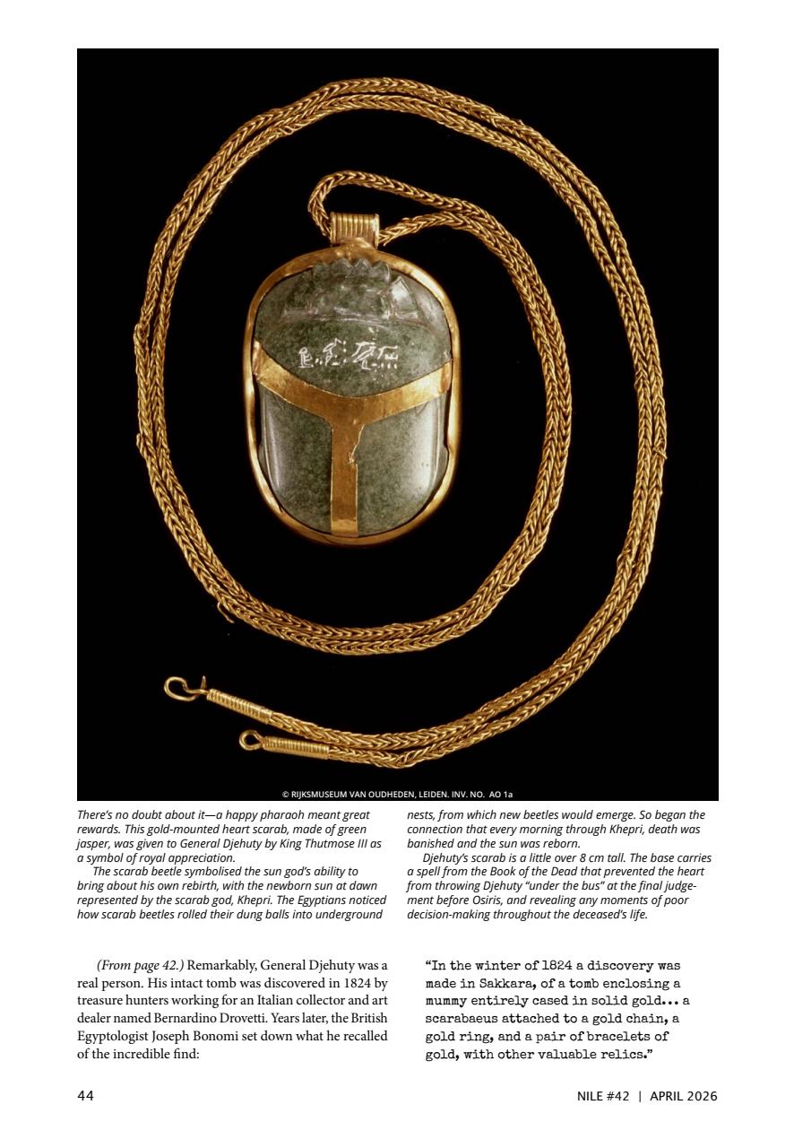 Nile Magazine Preview Pages