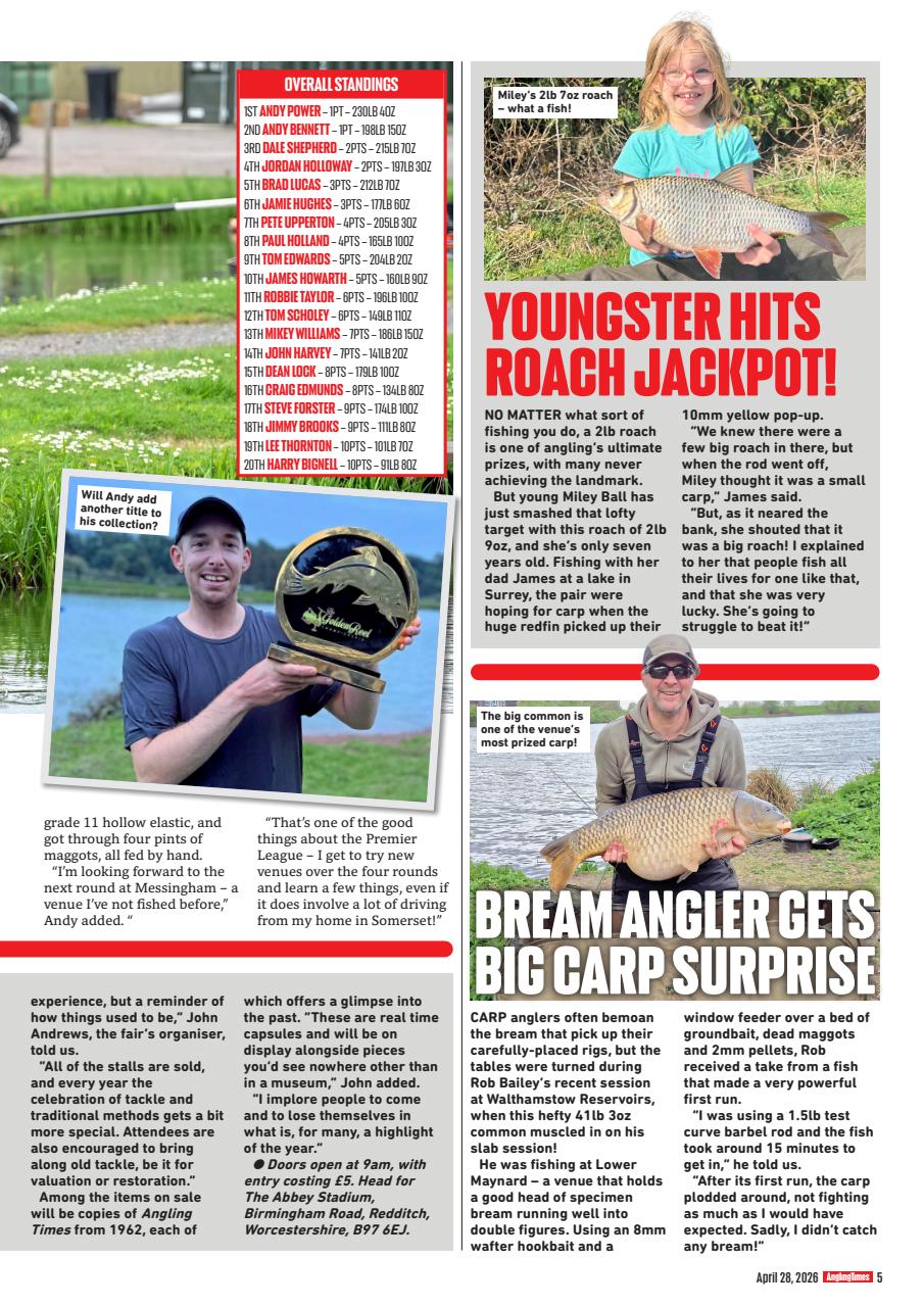 Angling Times Preview Pages