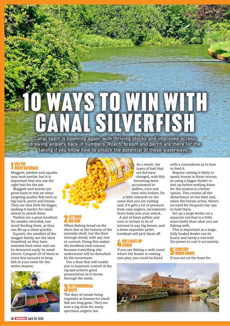 Angling Times Preview Pages