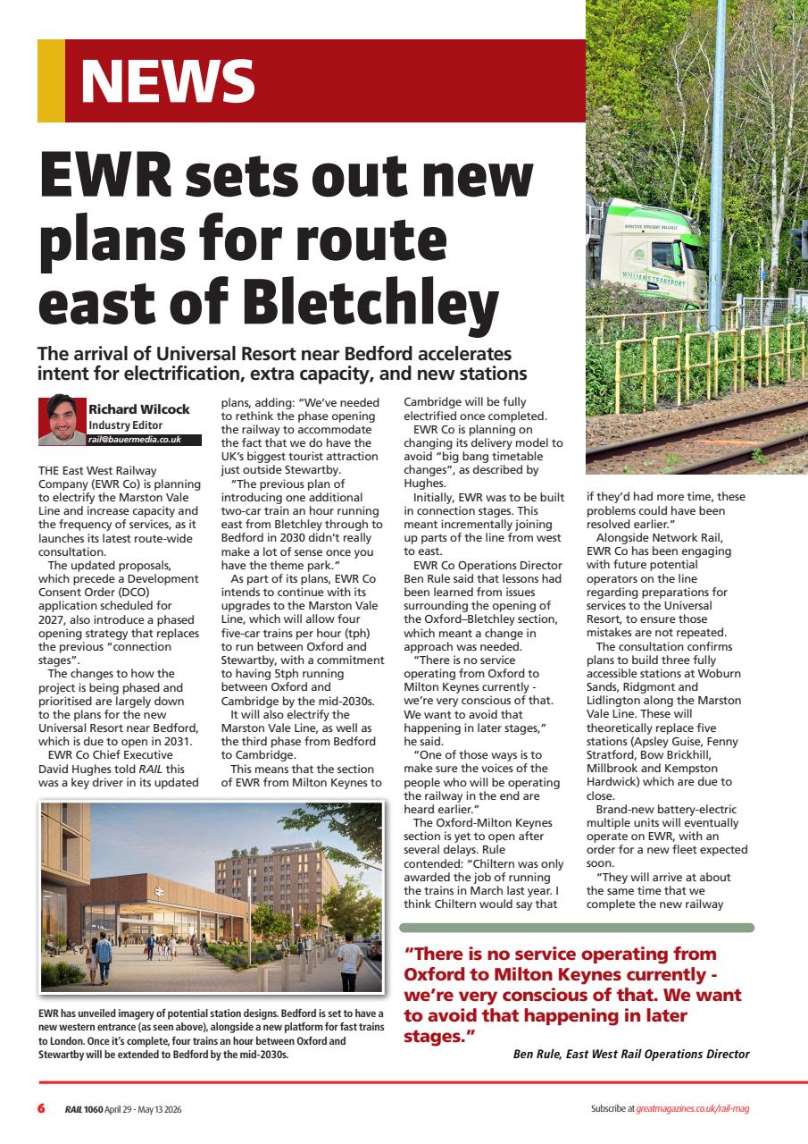 Rail Preview Pages