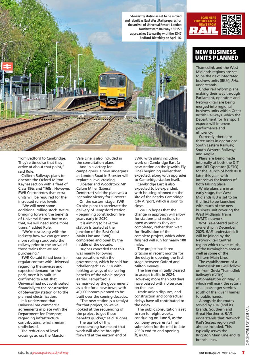 Rail Preview Pages