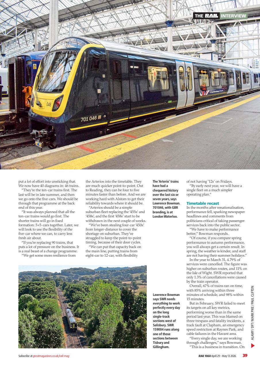 Rail Preview Pages