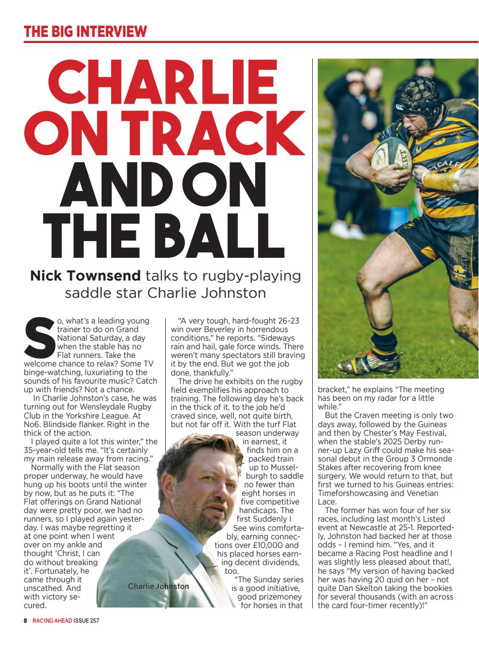 Racing Ahead Preview Pages