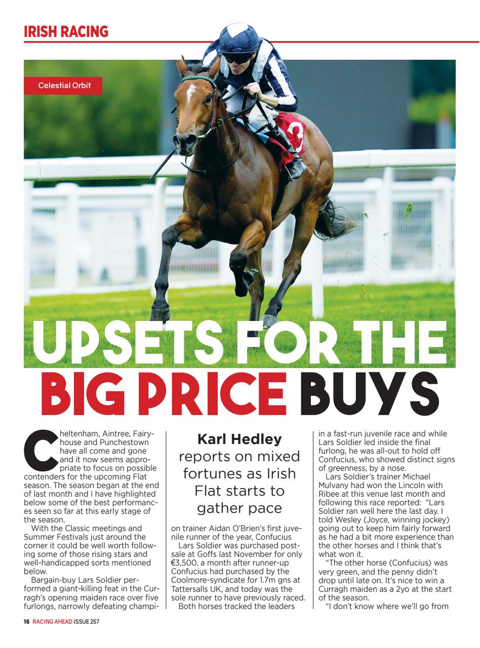 Racing Ahead Preview Pages