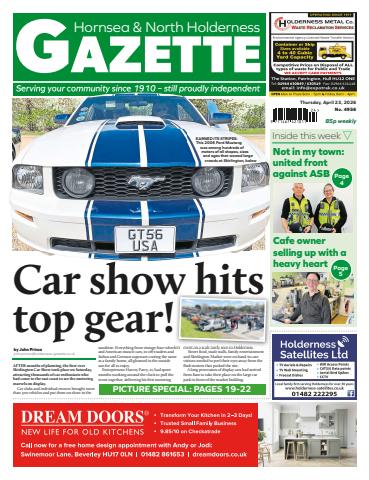 Hornsea Gazette April 23, 2026 issue Hornsea Gazette April 23, 2026