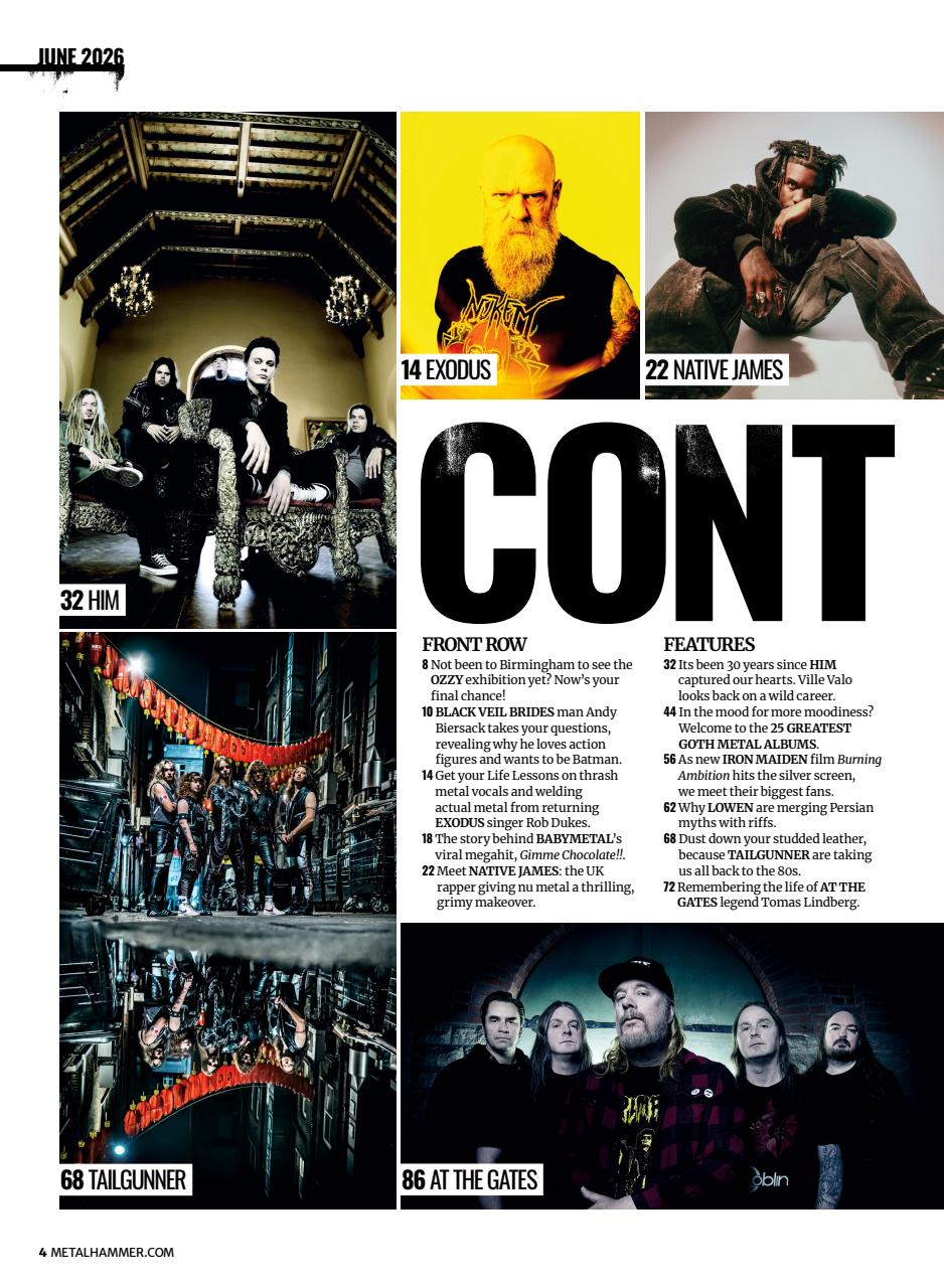 Metal Hammer Preview Pages